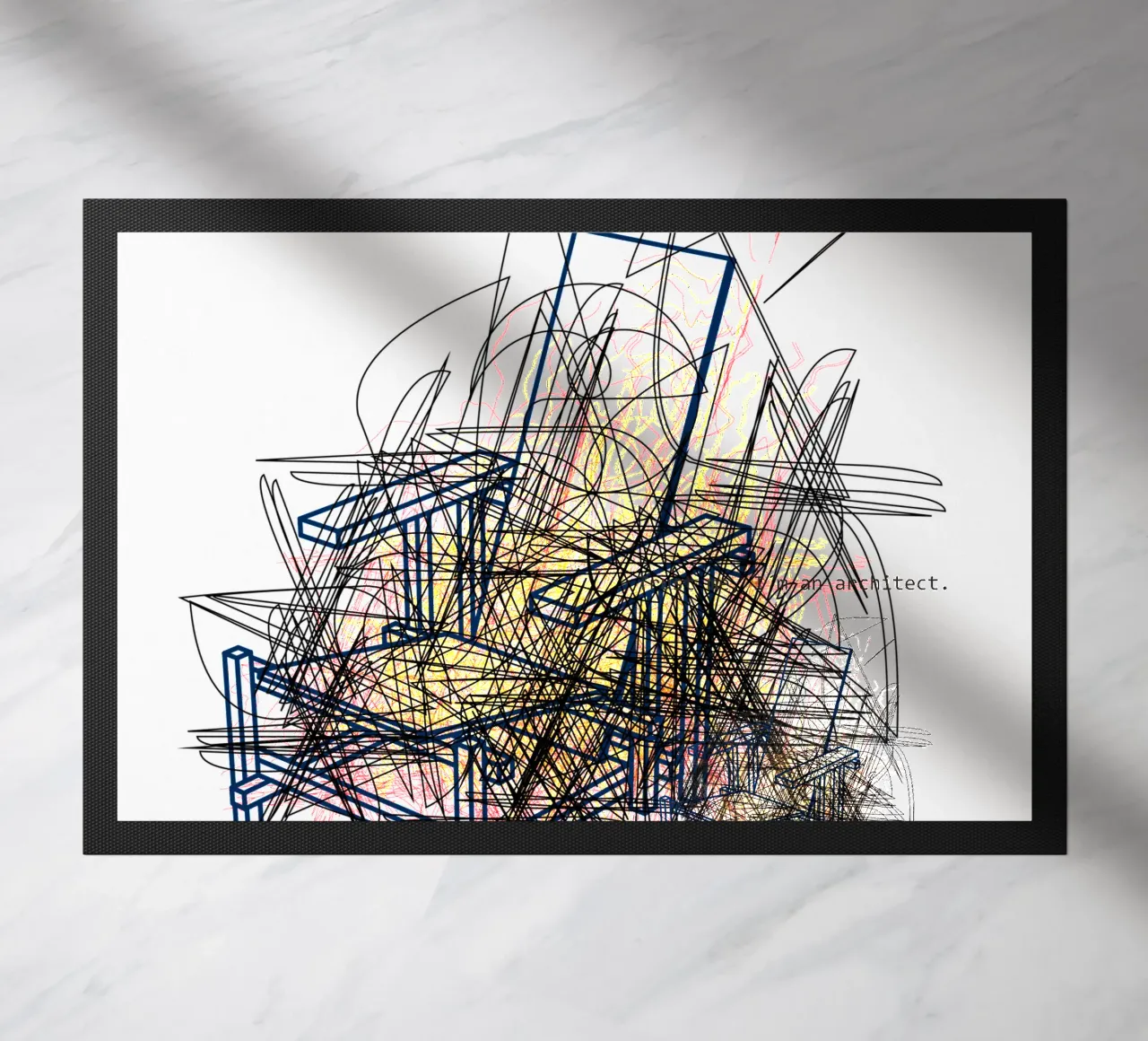 Giochi di architettura 1 zerbino da Martin Ahrens