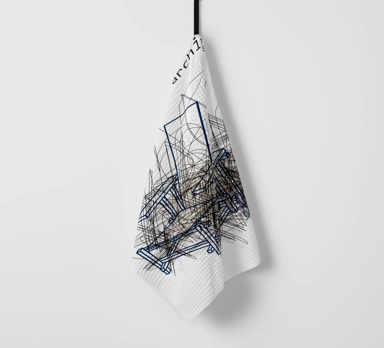 Jeux d'architecture 1 torchon de Martin Ahrens