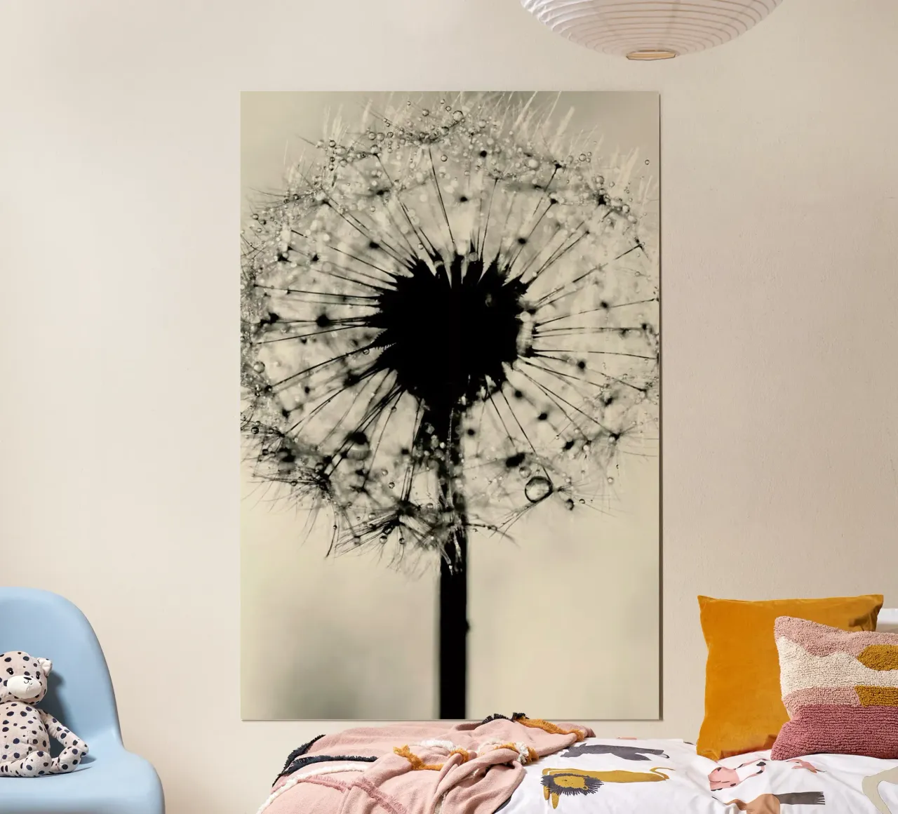hope poster con telaio in legno da Ingrid Beddoes