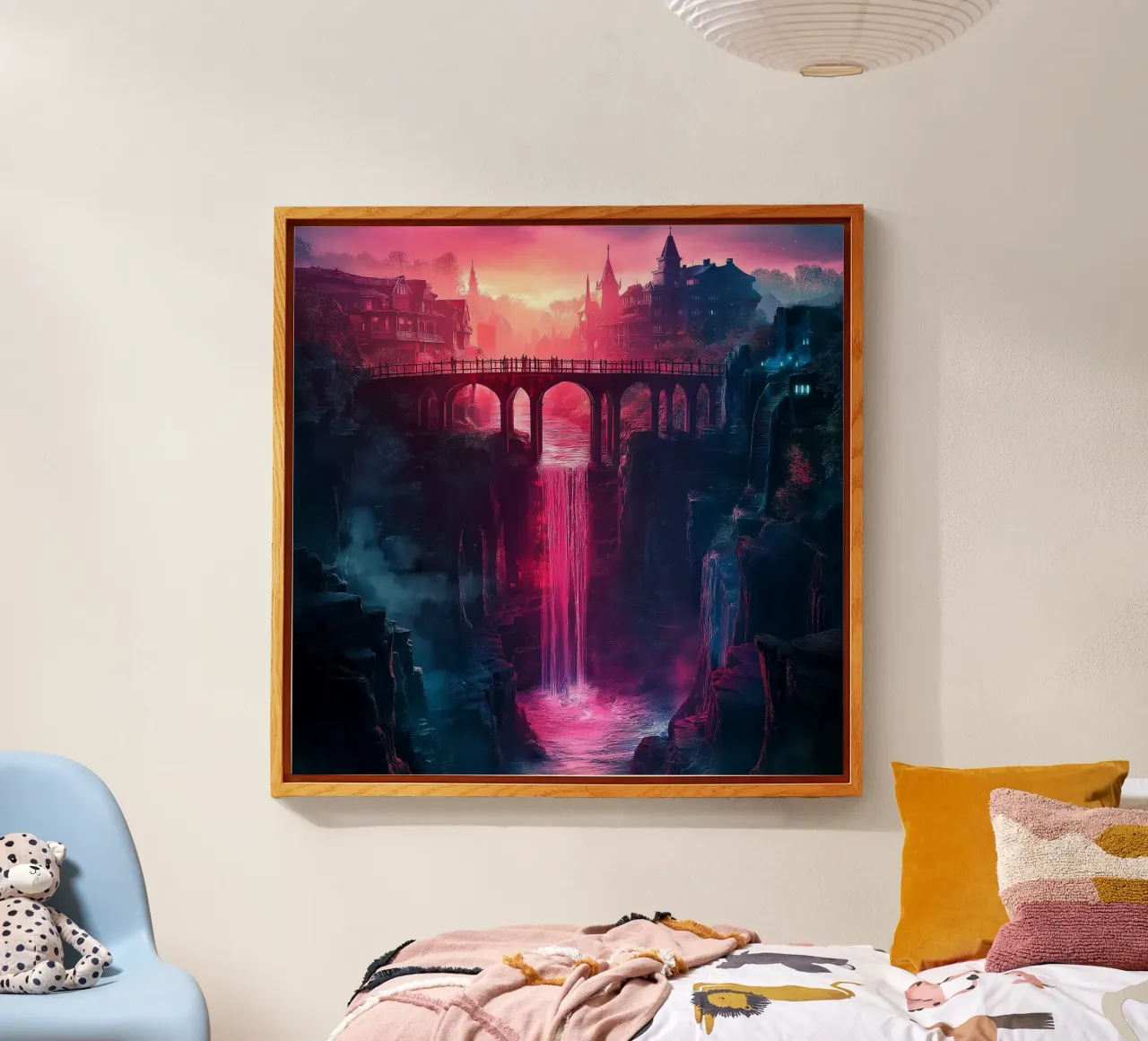 Tramonto viola plexiglass da Motivate-Today