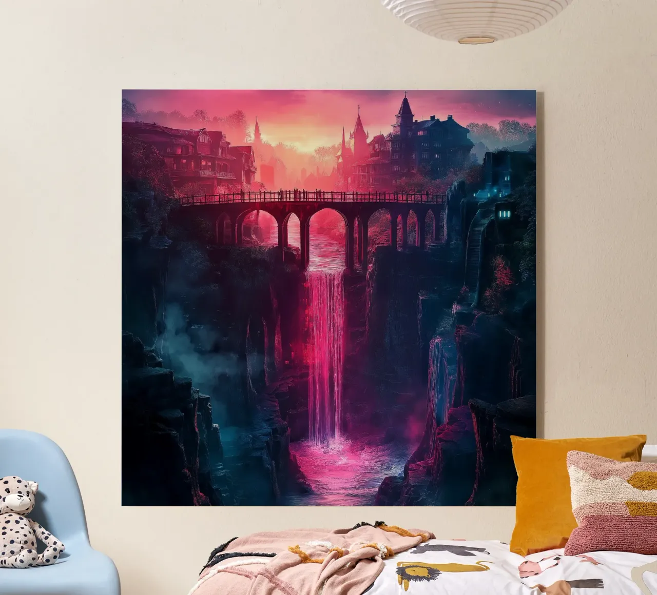 Tramonto viola plexiglass da Motivate-Today