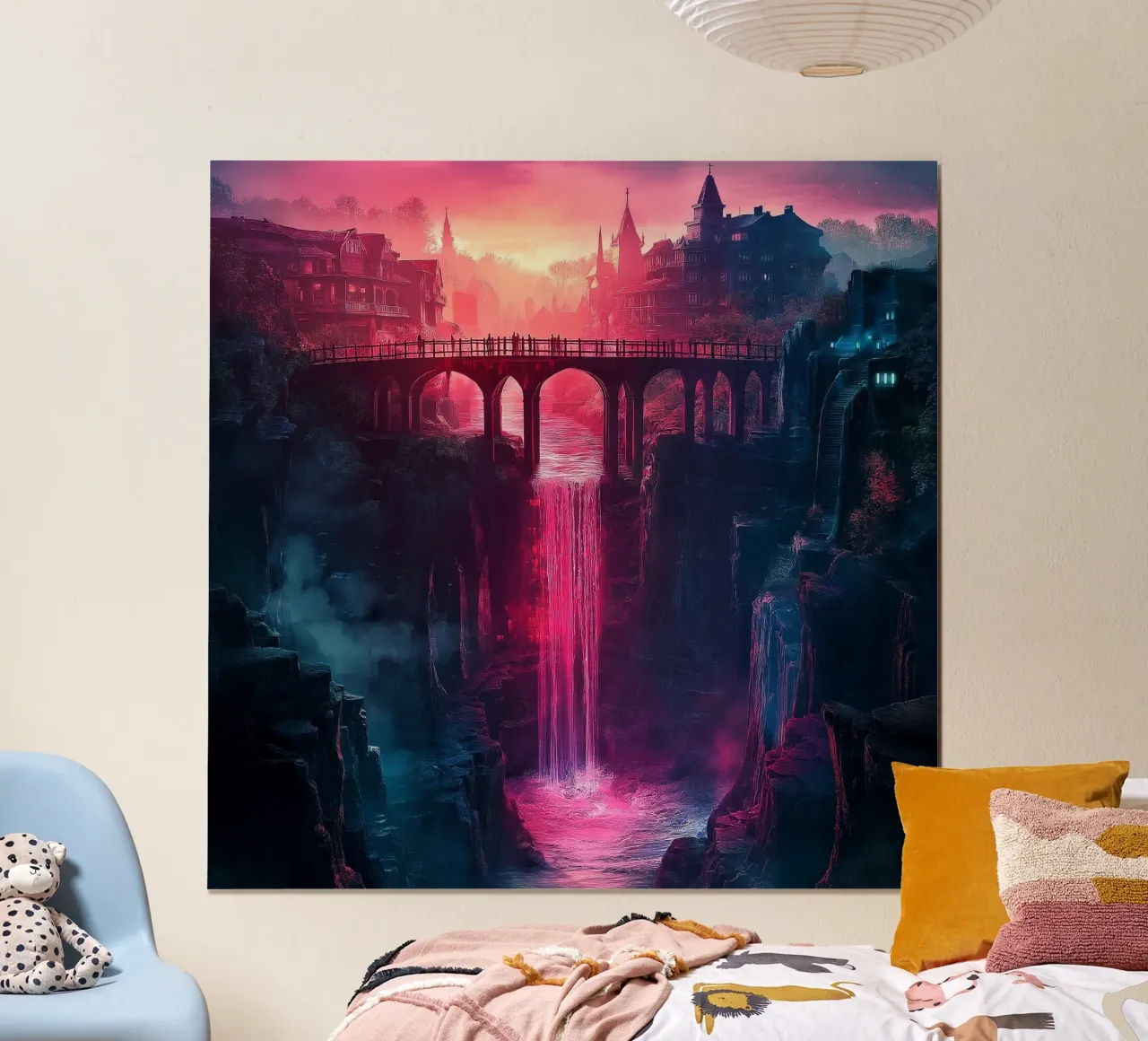 Tramonto viola poster da Motivate-Today