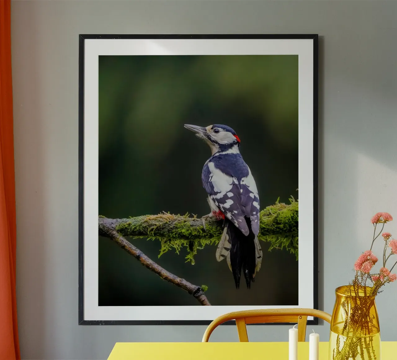 Picchio nella foresta poster da Tom's Wildlife