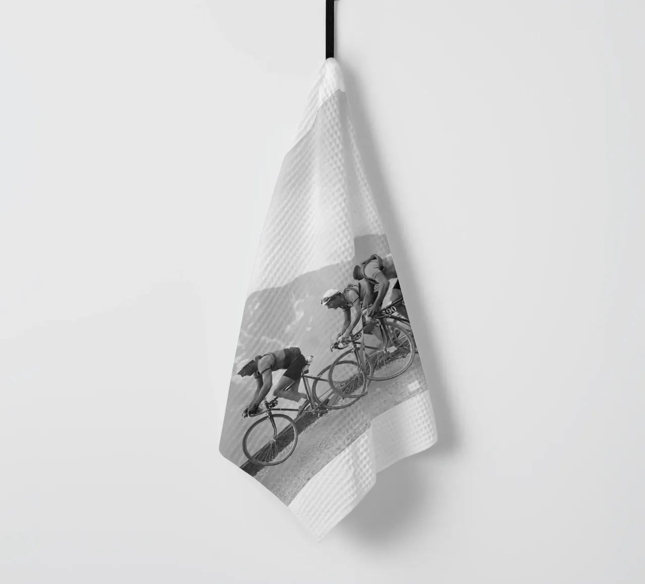 Gara Peleton 1950 Vecchio Bw canovaccio da cucina da SPECIAL SHOP GENTHO UK