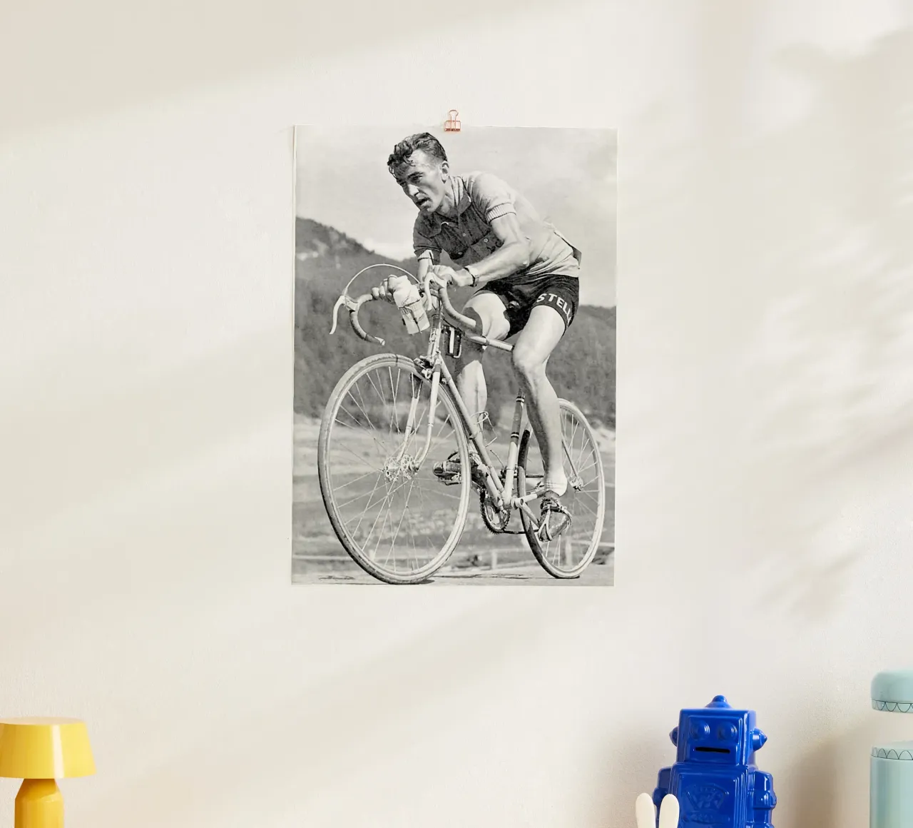 1954 Gara d'epoca poster con telaio in plastica da SPECIAL SHOP GENTHO UK