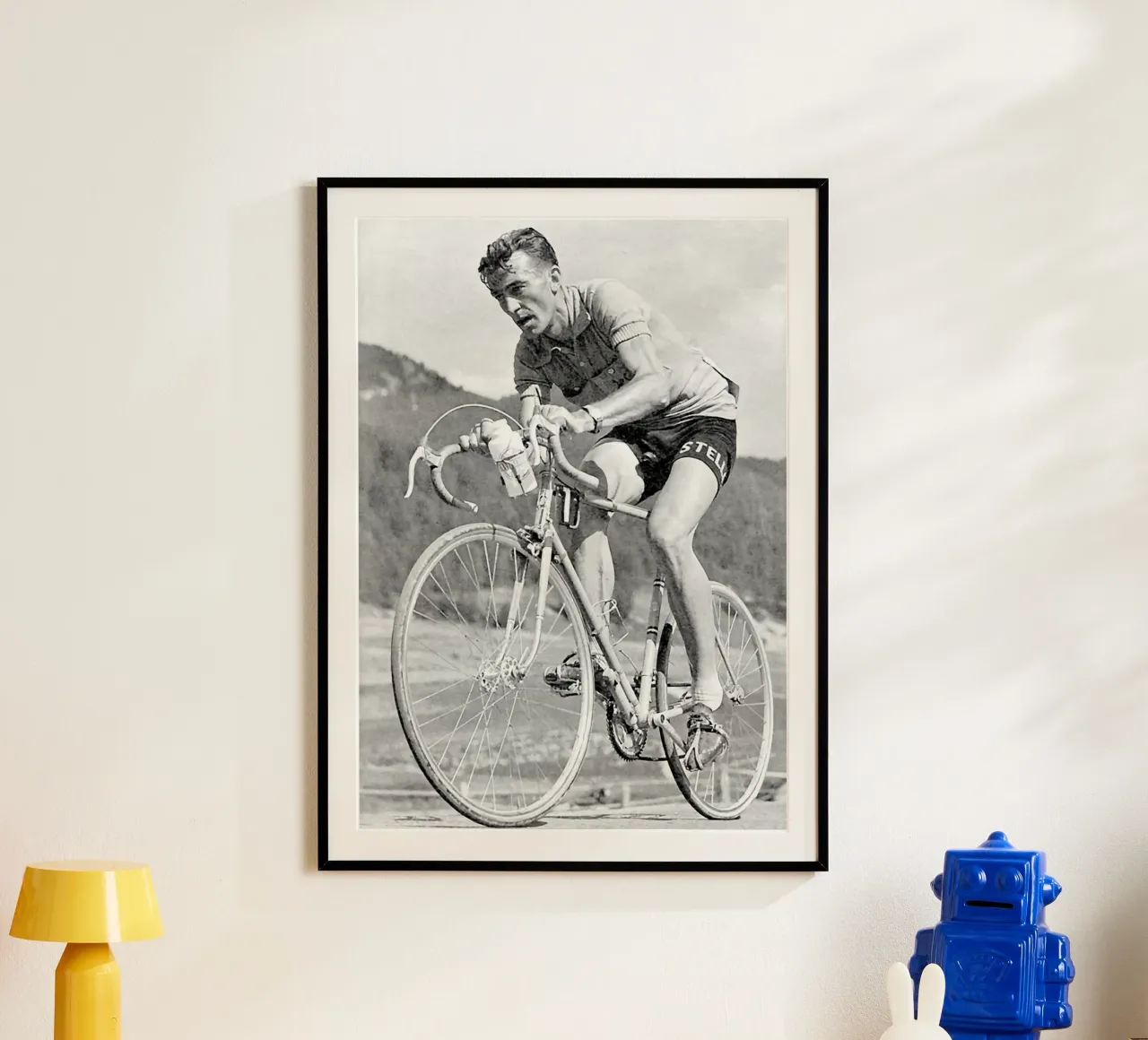 1954 Gara d'epoca poster con telaio in plastica da SPECIAL SHOP GENTHO UK