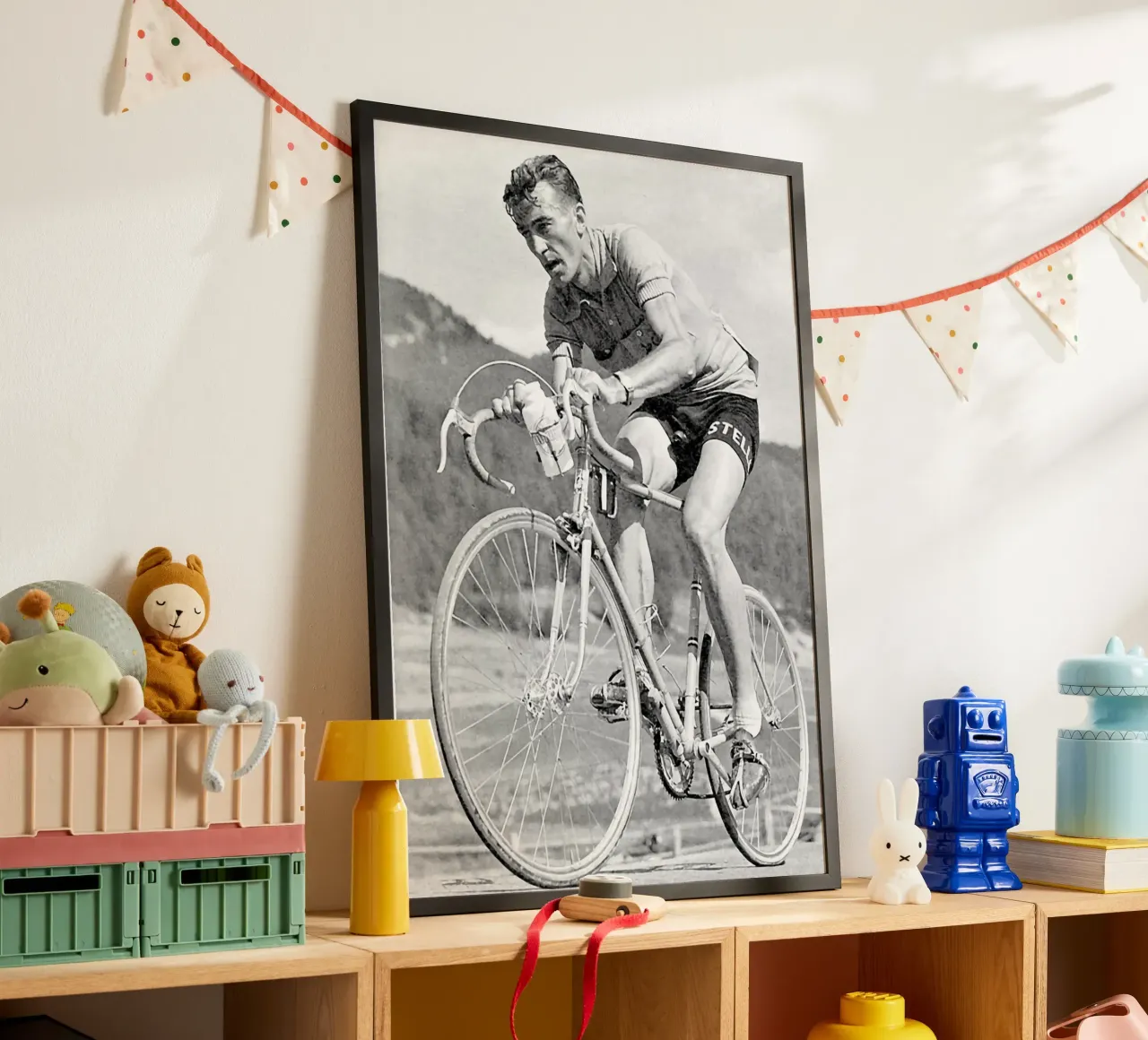 1954 Gara d'epoca poster con telaio in plastica da SPECIAL SHOP GENTHO UK