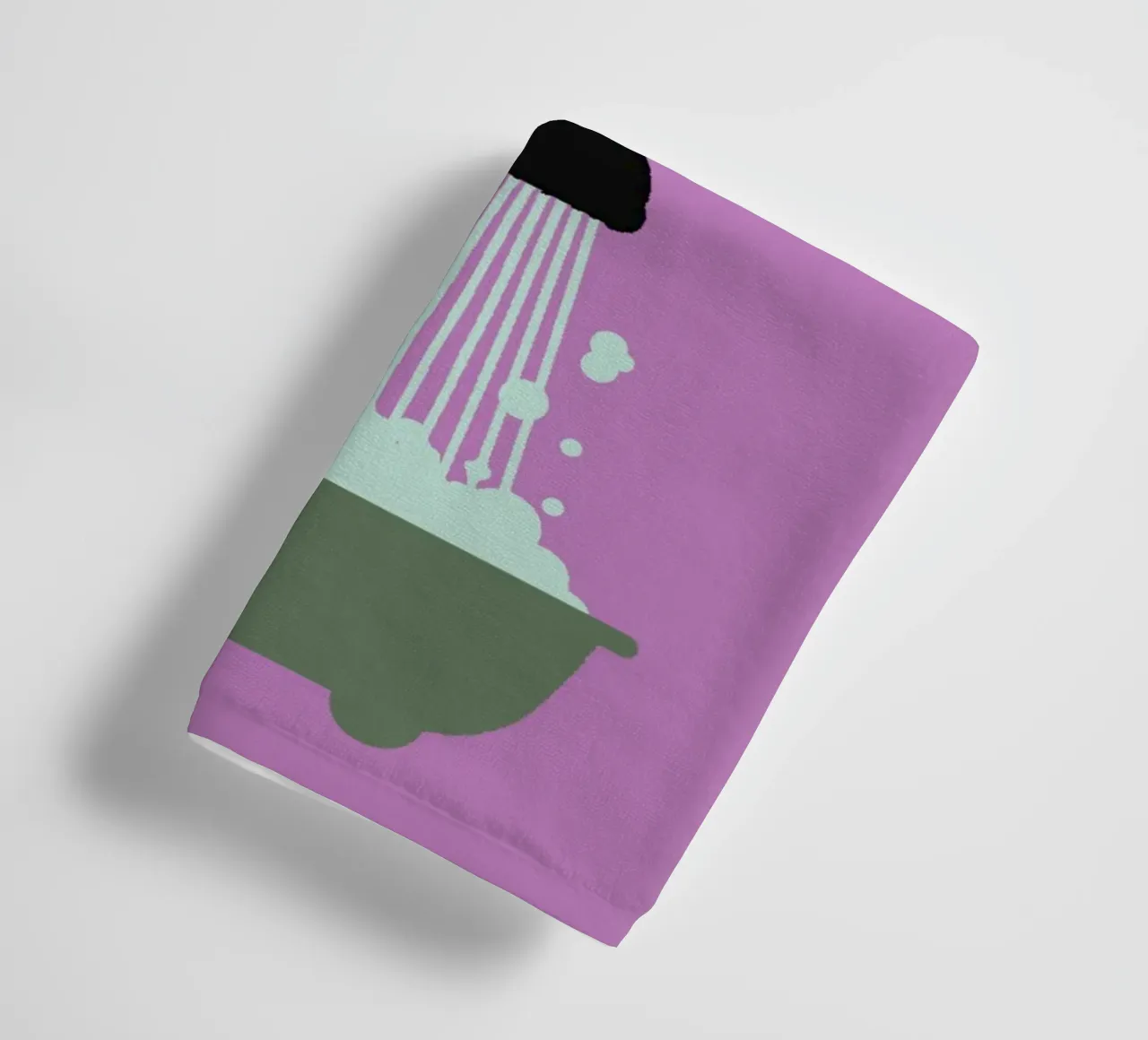 Bad vibes only towel by maramirage