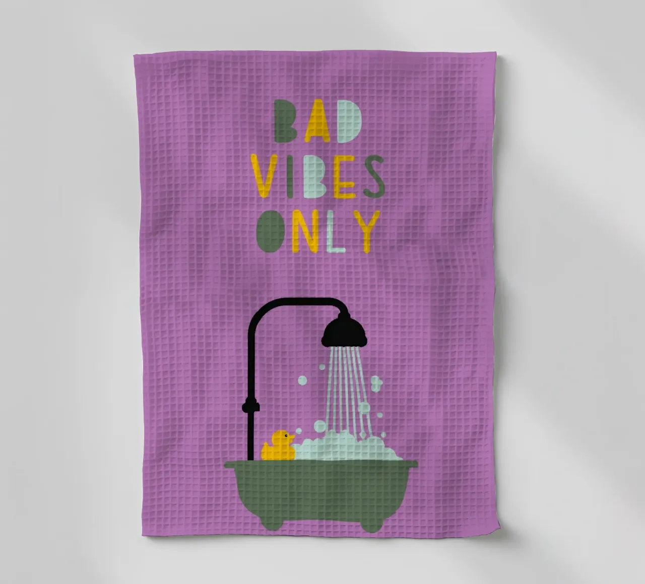 Bad vibes only canovaccio da cucina da maramirage