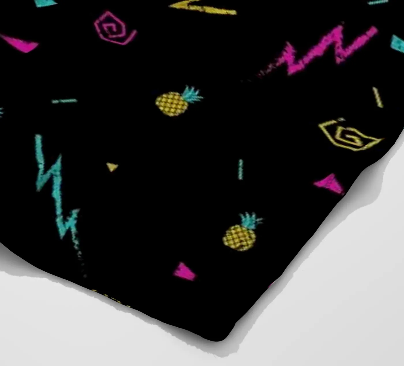 Magic Pineapple fleece blanket by Róbert Farkas