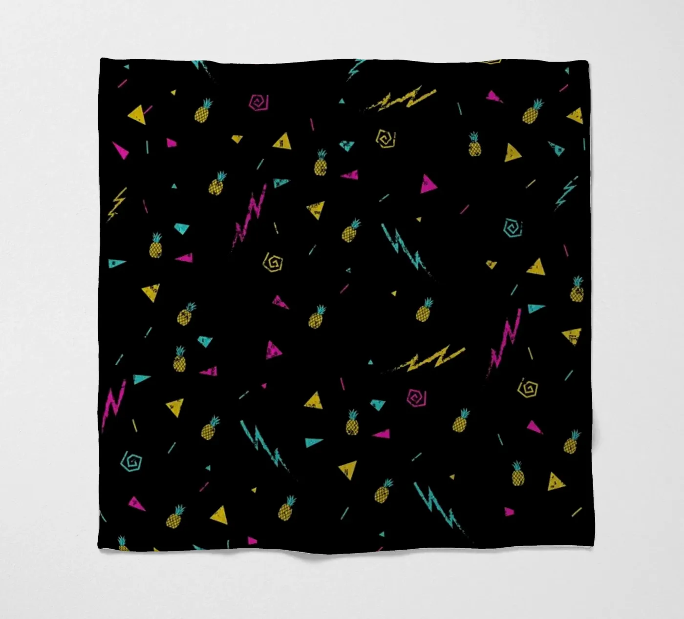 Magic Pineapple plaid polaire de Róbert Farkas