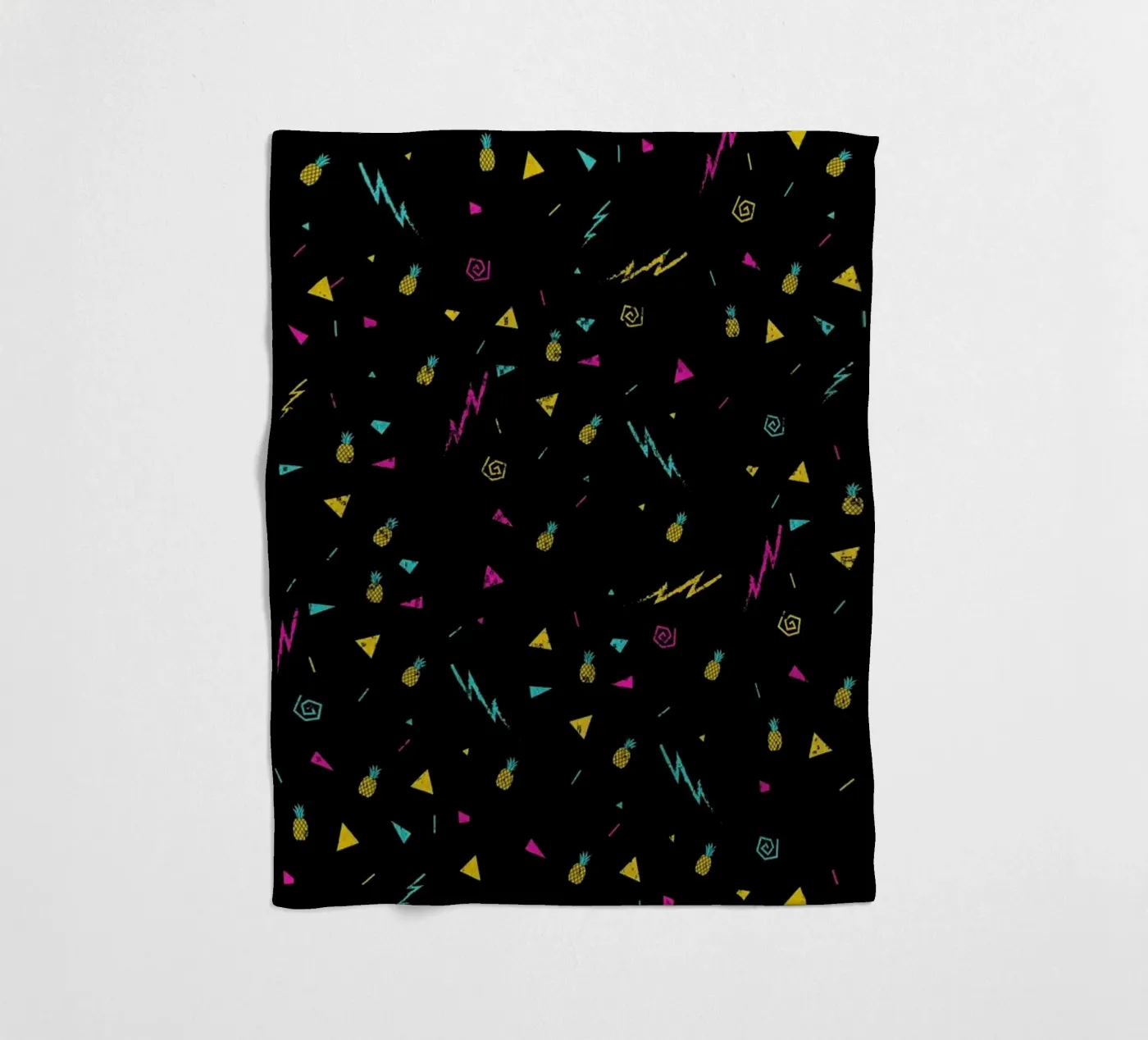 Magic Pineapple plaid polaire de Róbert Farkas