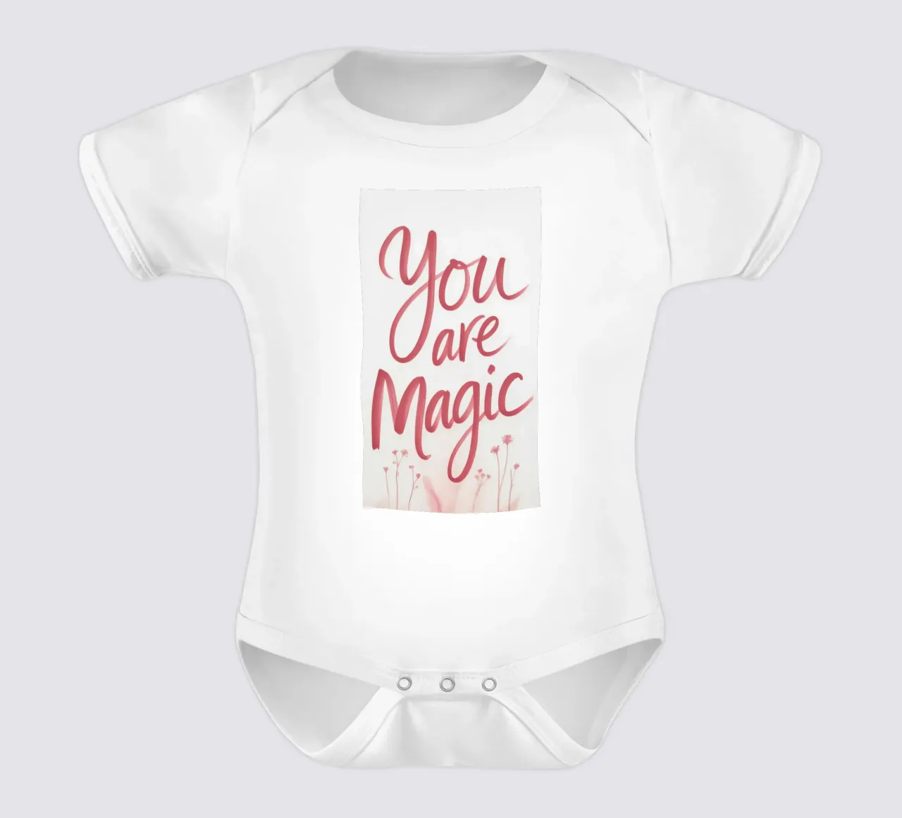 YOU ARE MAGIC body neonato maniche corte da 20 Farben