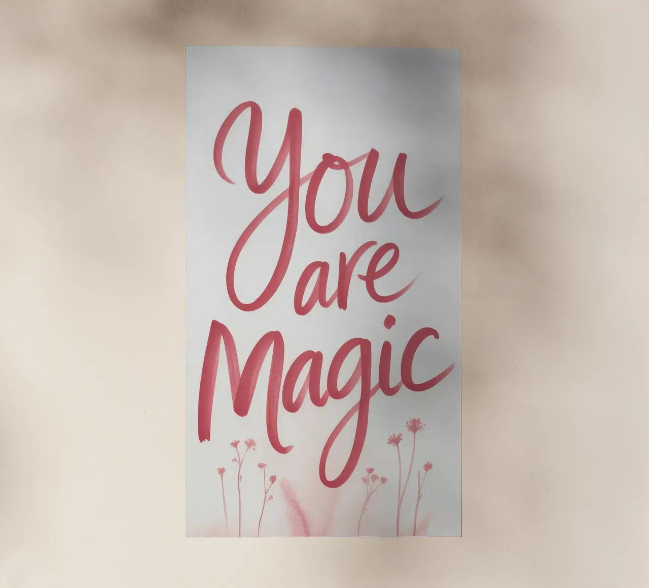 YOU ARE MAGIC pellicola backlit da 20 Farben