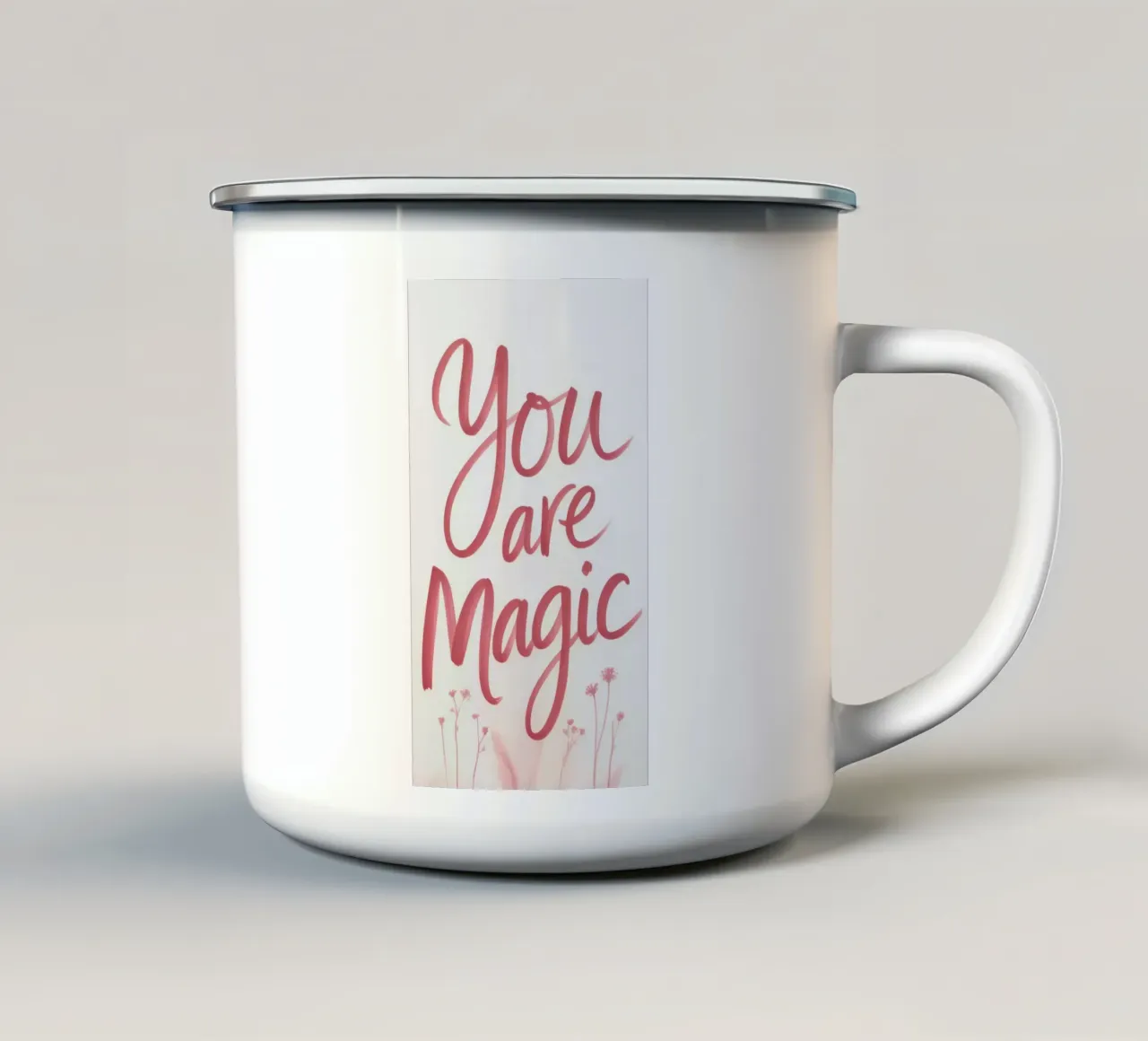 YOU ARE MAGIC tazza in smalto da 20 Farben