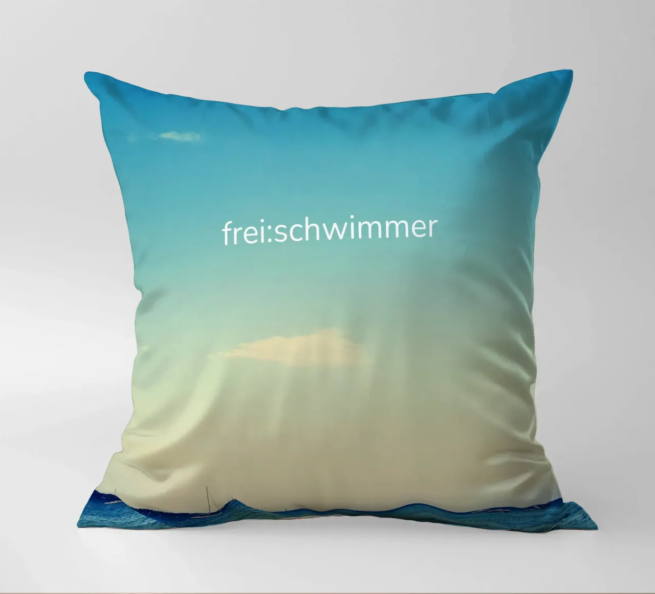 frei:schwimmer - Meeresansicht cuscino da Frida + frei