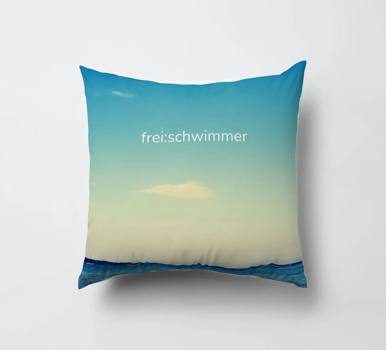 frei:schwimmer - Meeresansicht cuscino da Frida + frei