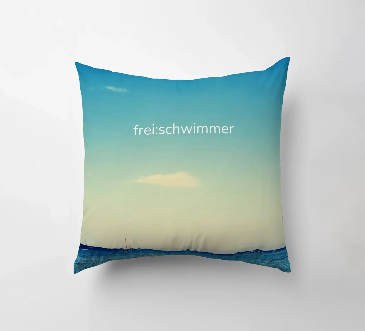 frei:schwimmer - Meeresansicht cuscino da Frida + frei
