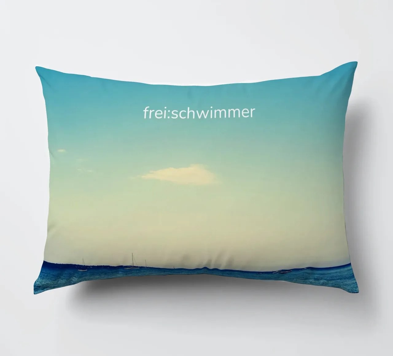 frei:schwimmer - Meeresansicht cuscino da Frida + frei