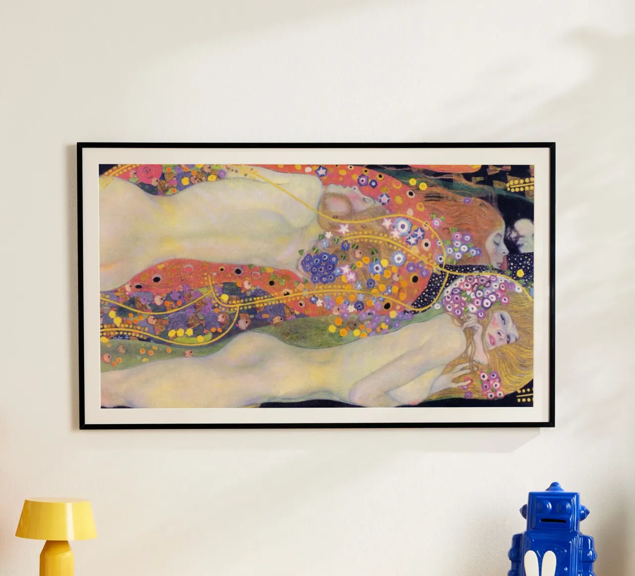 Serpenti d'acqua II (1907) di Gustav Klimt poster da Venus Art
