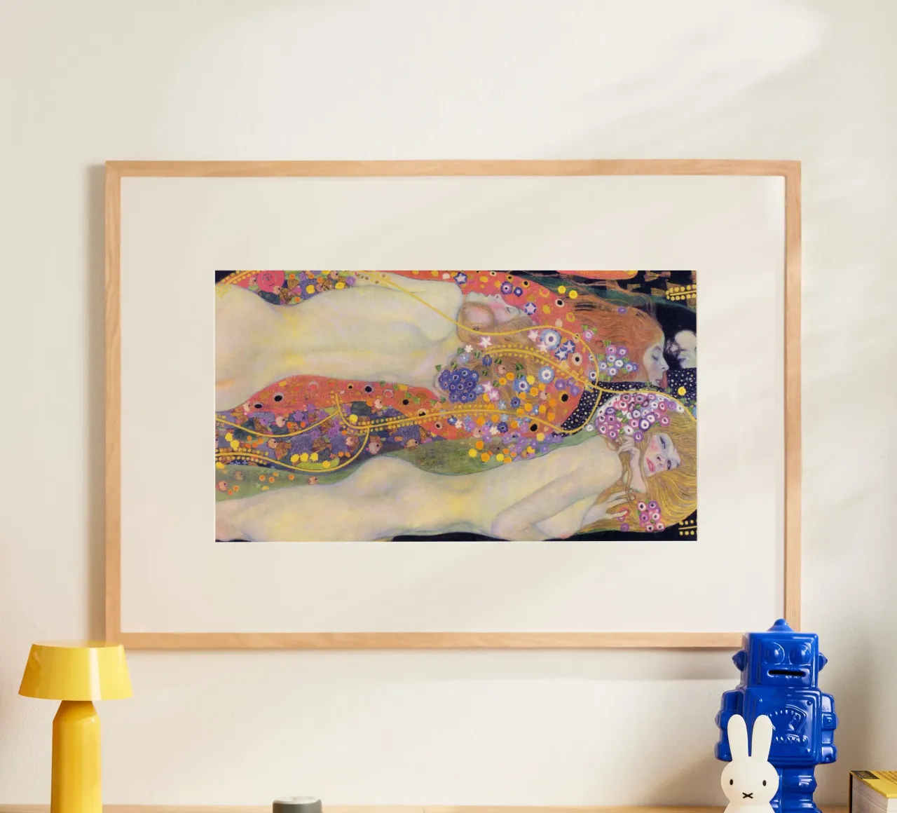 Serpenti d'acqua II (1907) di Gustav Klimt poster da Venus Art