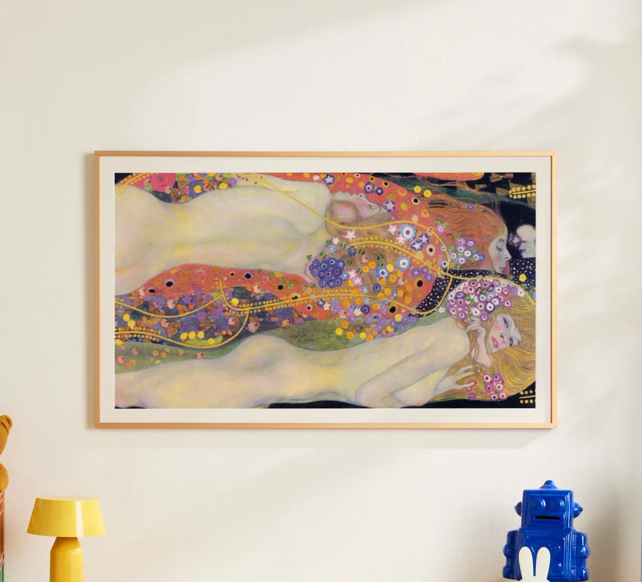 Serpenti d'acqua II (1907) di Gustav Klimt poster da Venus Art