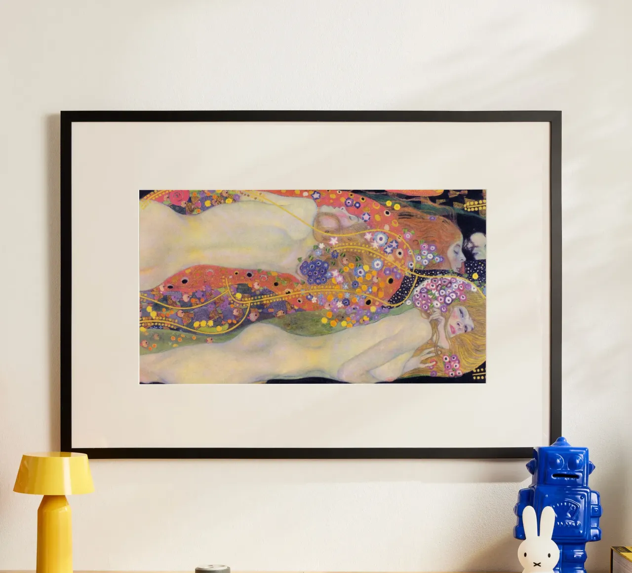 Serpenti d'acqua II (1907) di Gustav Klimt poster da Venus Art