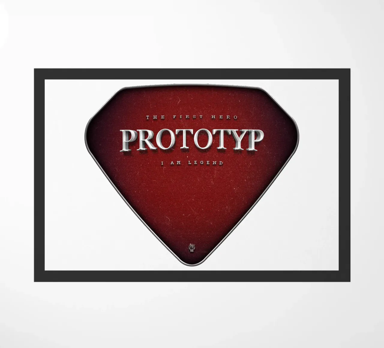 Prototype - The Firts Hero product.type.doormat common.byCreator Black Sign Artwork