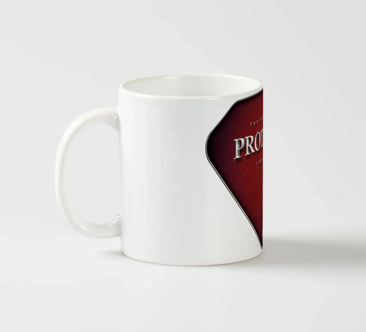 Prototipo - Il primo eroe tazza in ceramica da Black Sign Artwork