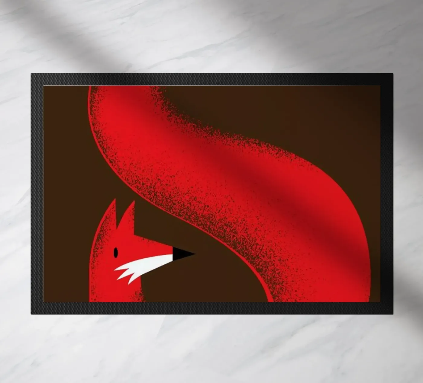 S like Fox doormat by Róbert Farkas