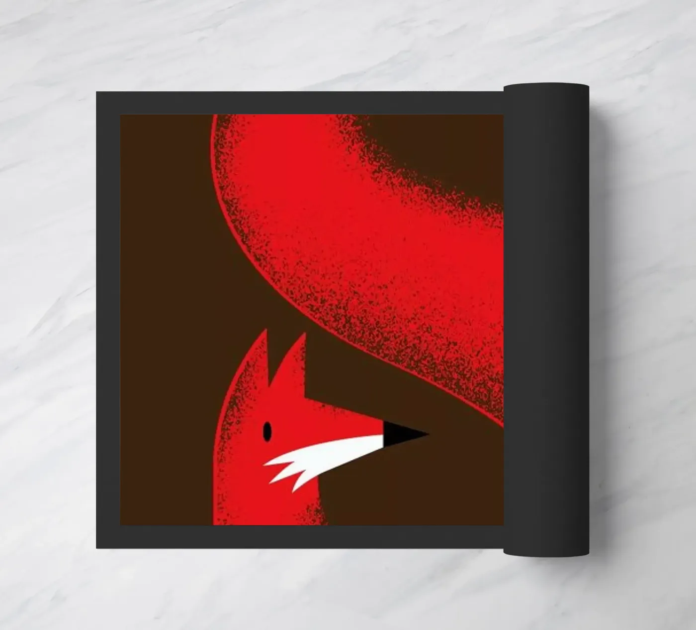 S like Fox doormat by Róbert Farkas