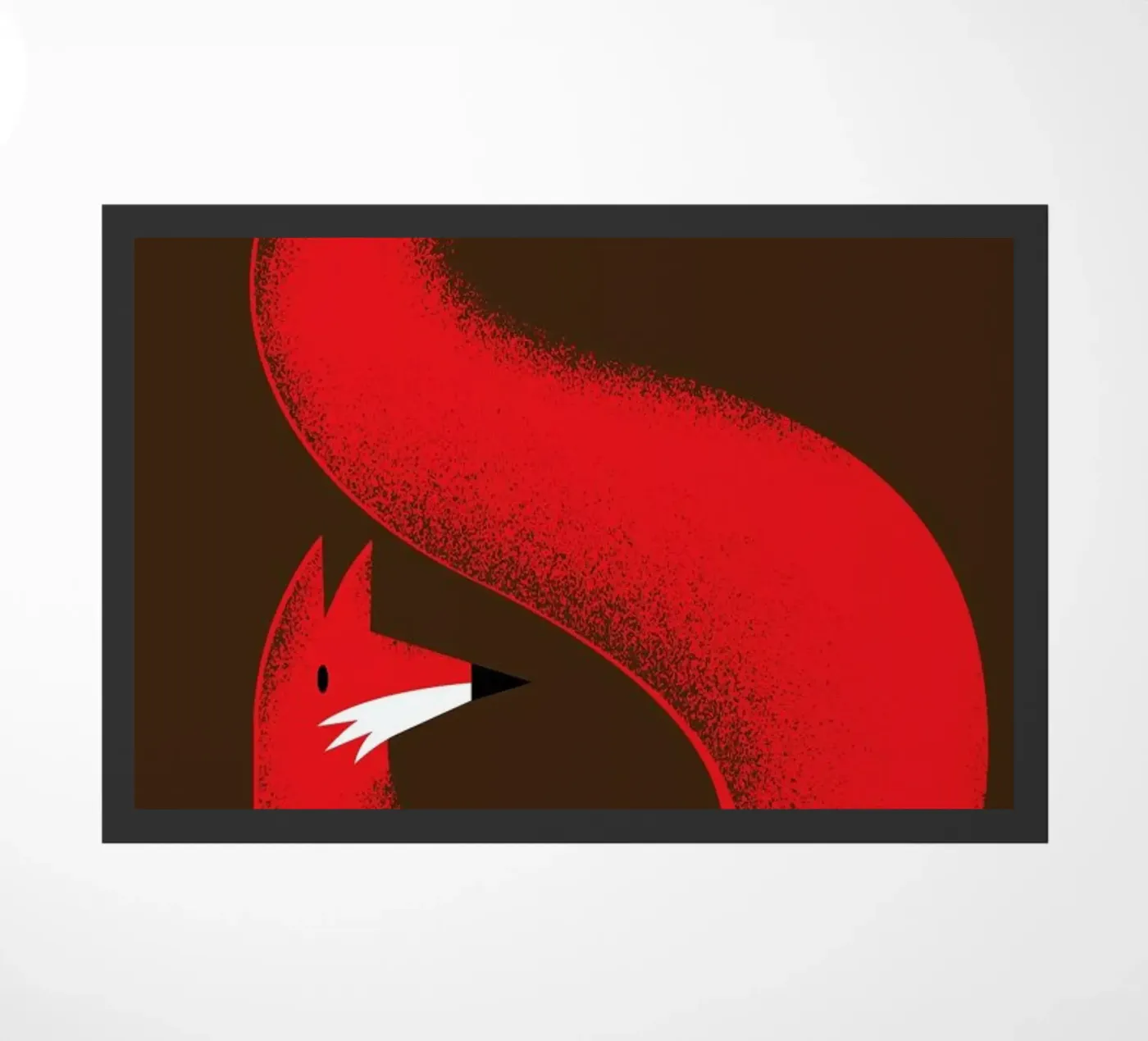 S like Fox doormat by Róbert Farkas