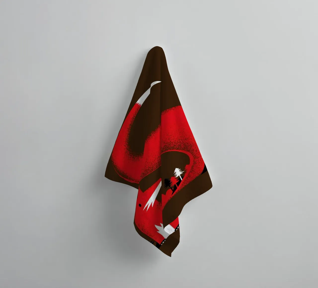 S like Fox asciugamano da bagno da Róbert Farkas
