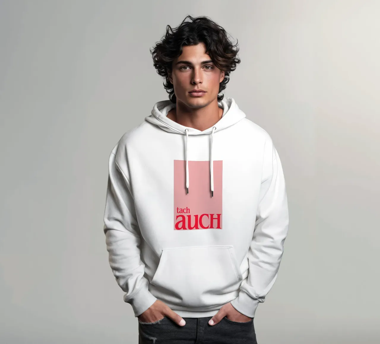 Ancora una volta, ciao felpa con cappuccio da Attaboy Dsgn
