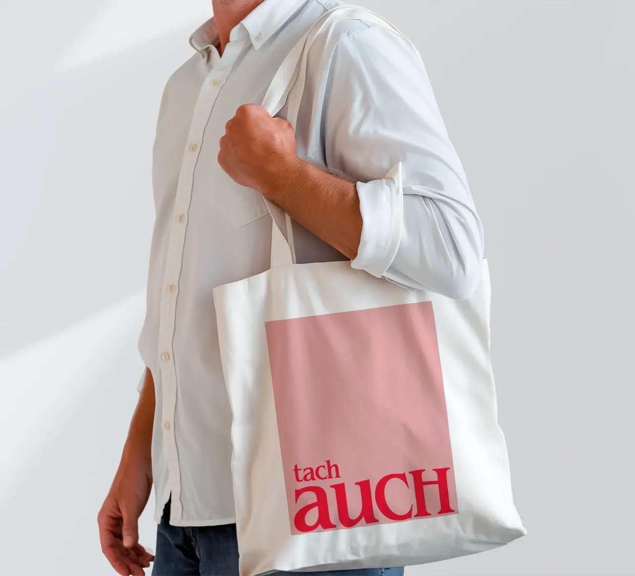 Ancora una volta, ciao borsa in juta da Attaboy Dsgn