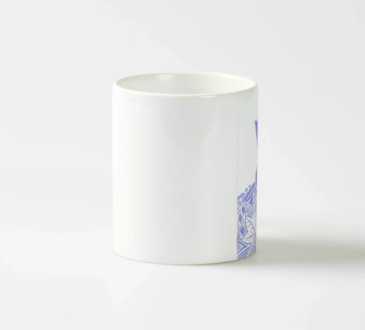 Scoiattolo in autunno - viola chiaro tazza in ceramica da PaperLine Art