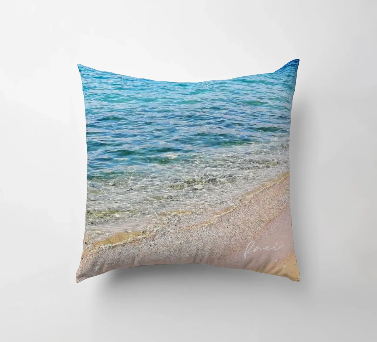 gratuito - Vista mare con spiaggia cuscino da Frida + frei