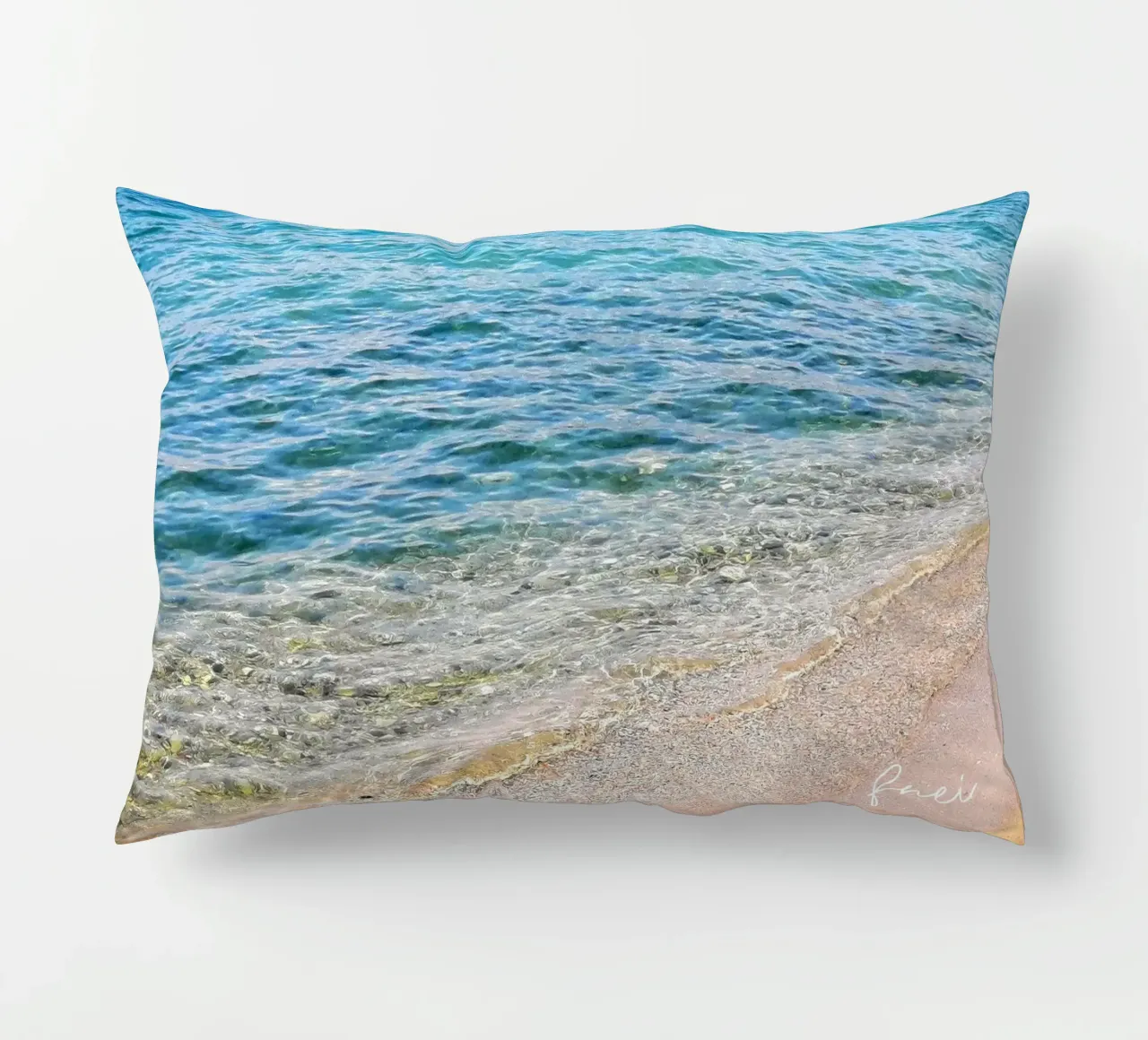 gratuito - Vista mare con spiaggia cuscino da Frida + frei