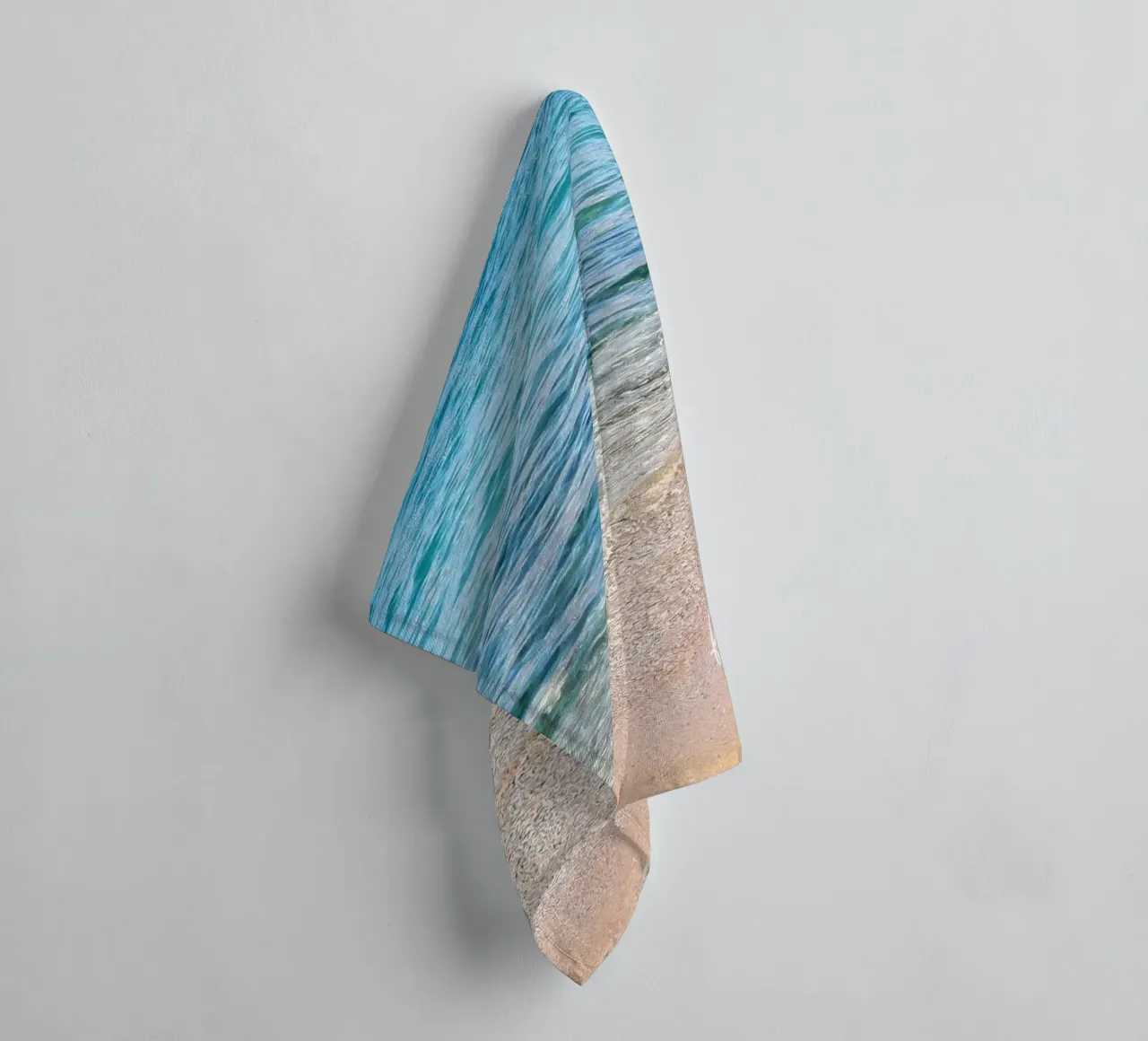 libre - vue sur la mer avec plage serviette de bain de Frida + frei