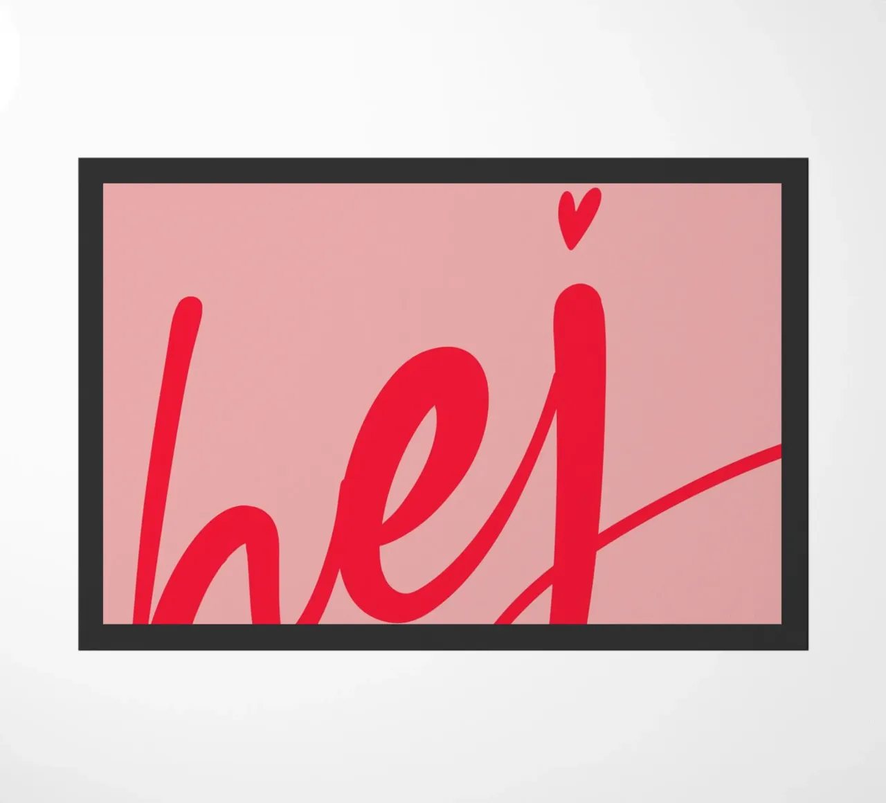 Con amore zerbino da Attaboy Dsgn