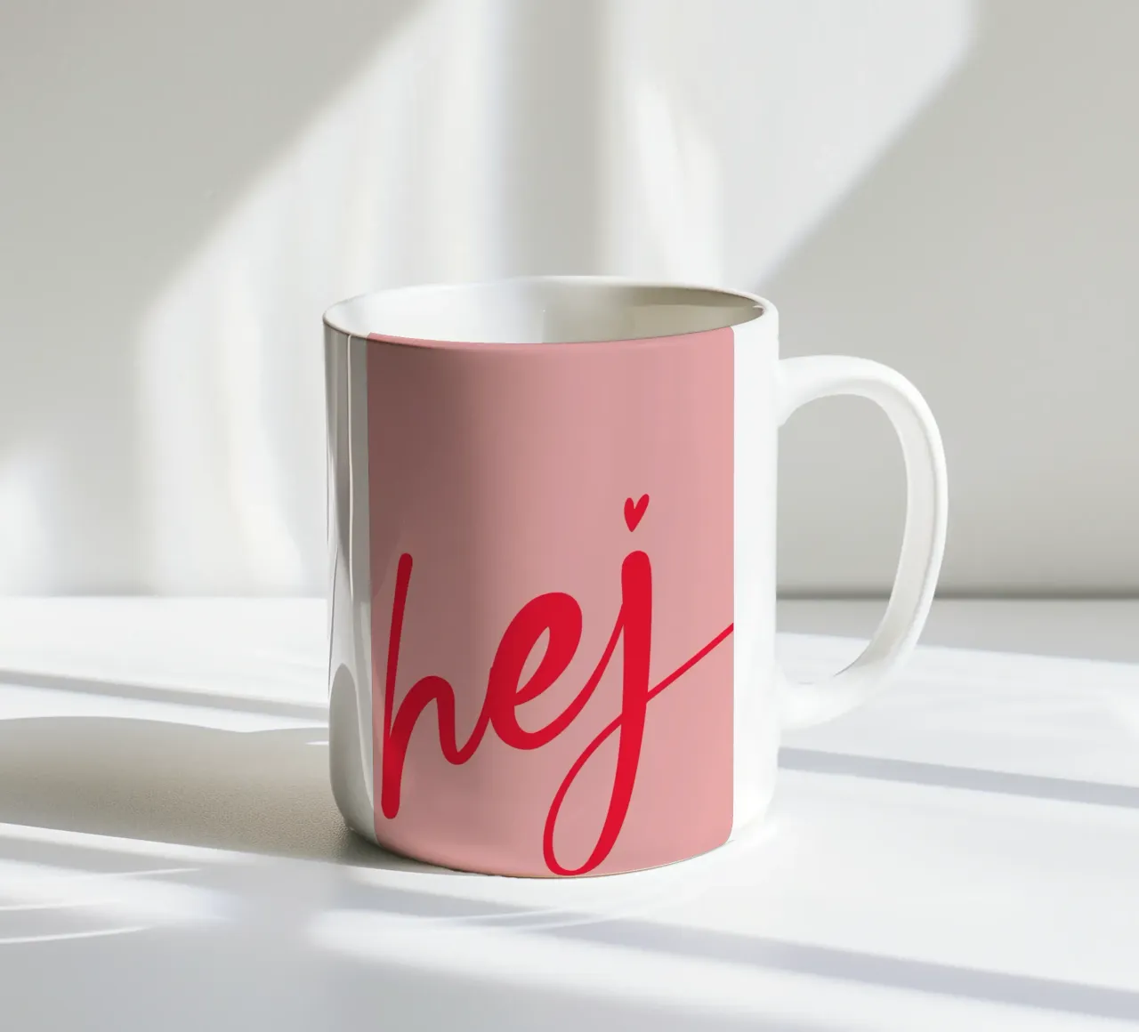 Con amore tazza in ceramica da Attaboy Dsgn