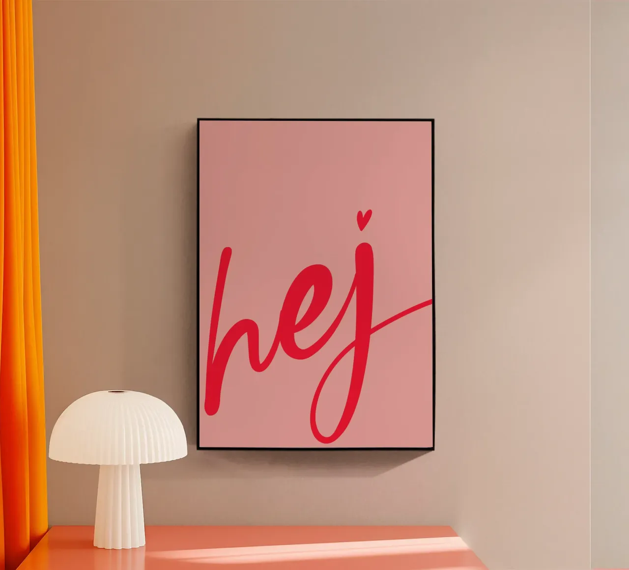 Con amore plexiglass da Attaboy Dsgn