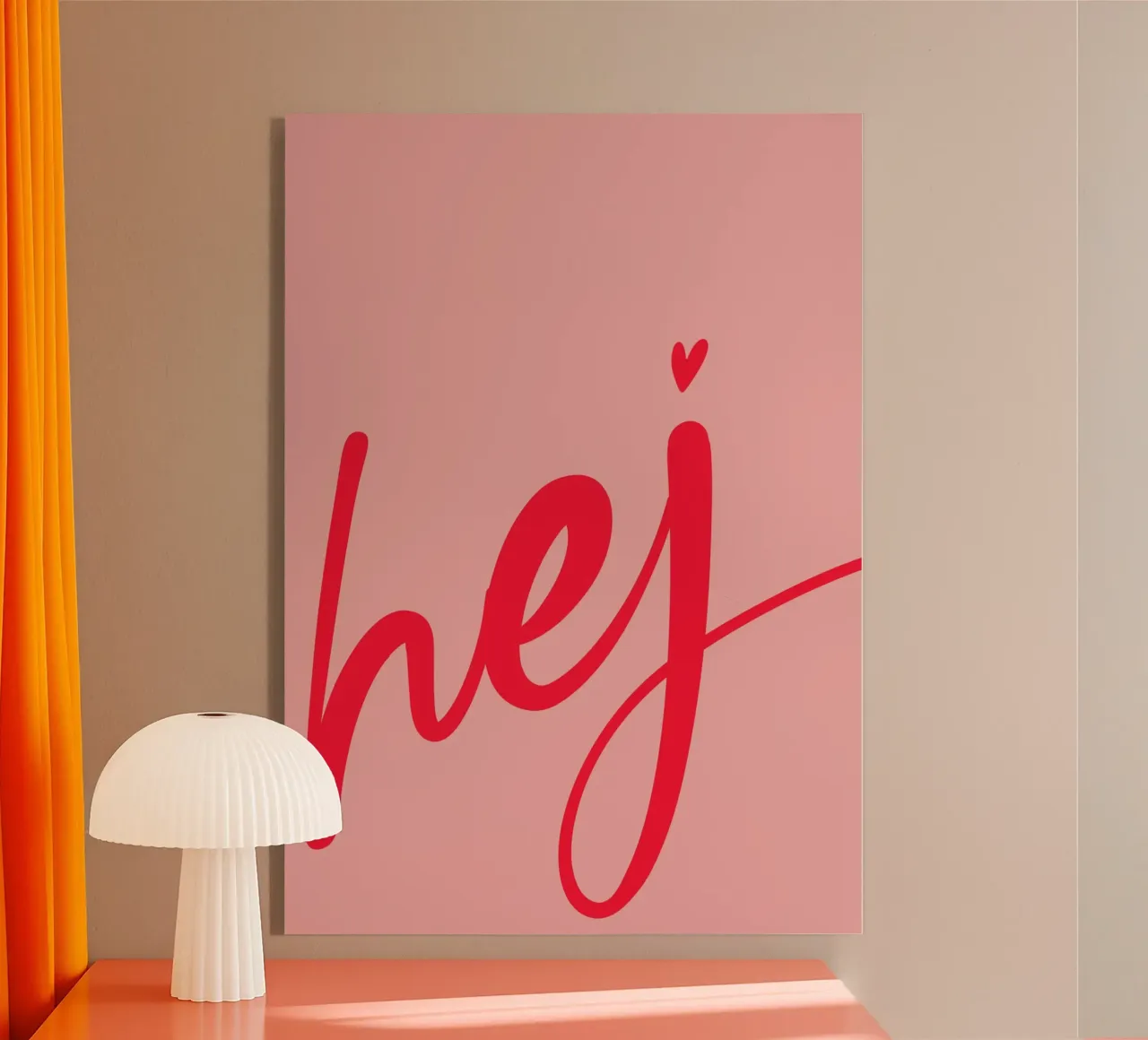 Con amore plexiglass da Attaboy Dsgn