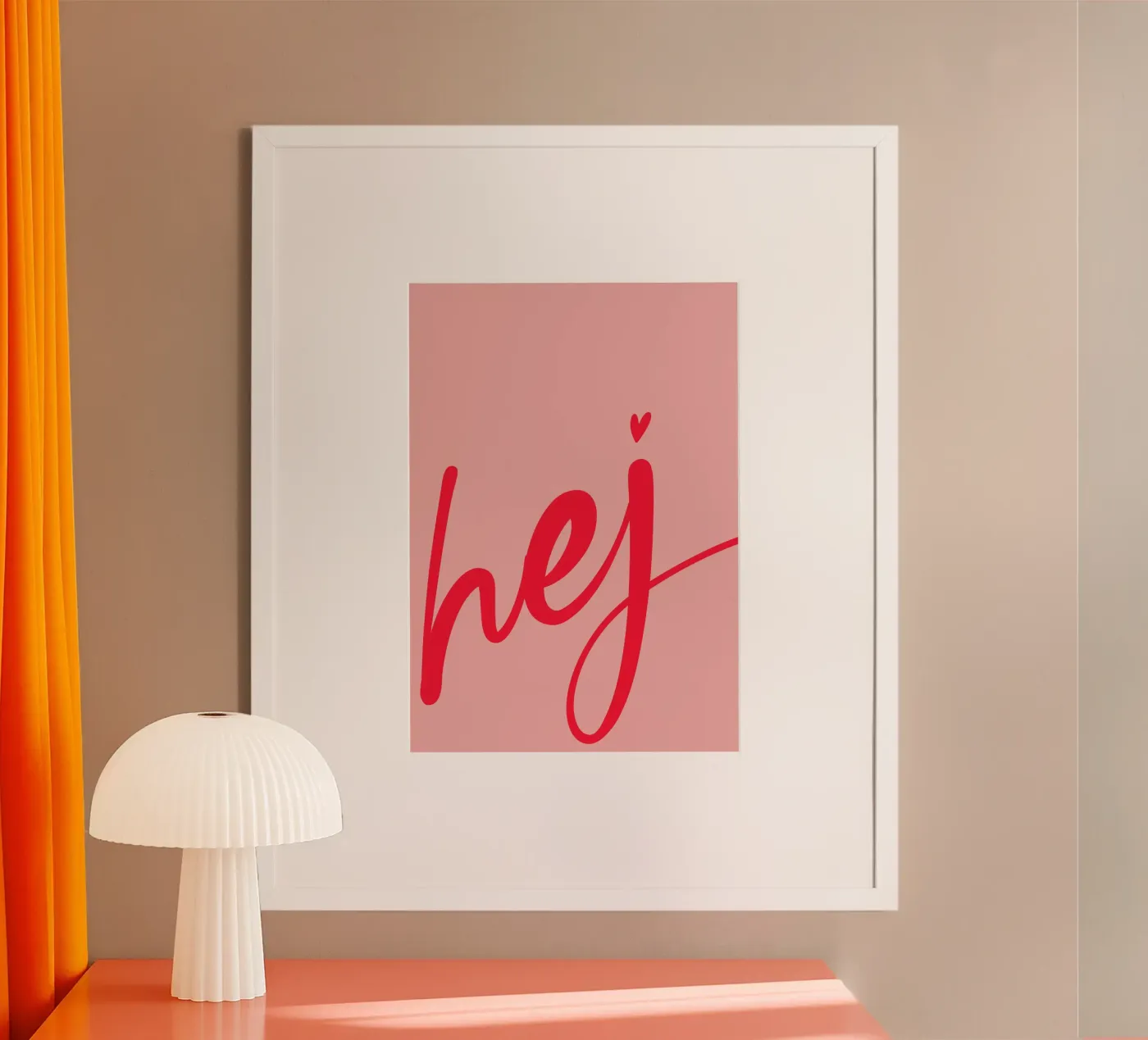 Con amore poster da Attaboy Dsgn