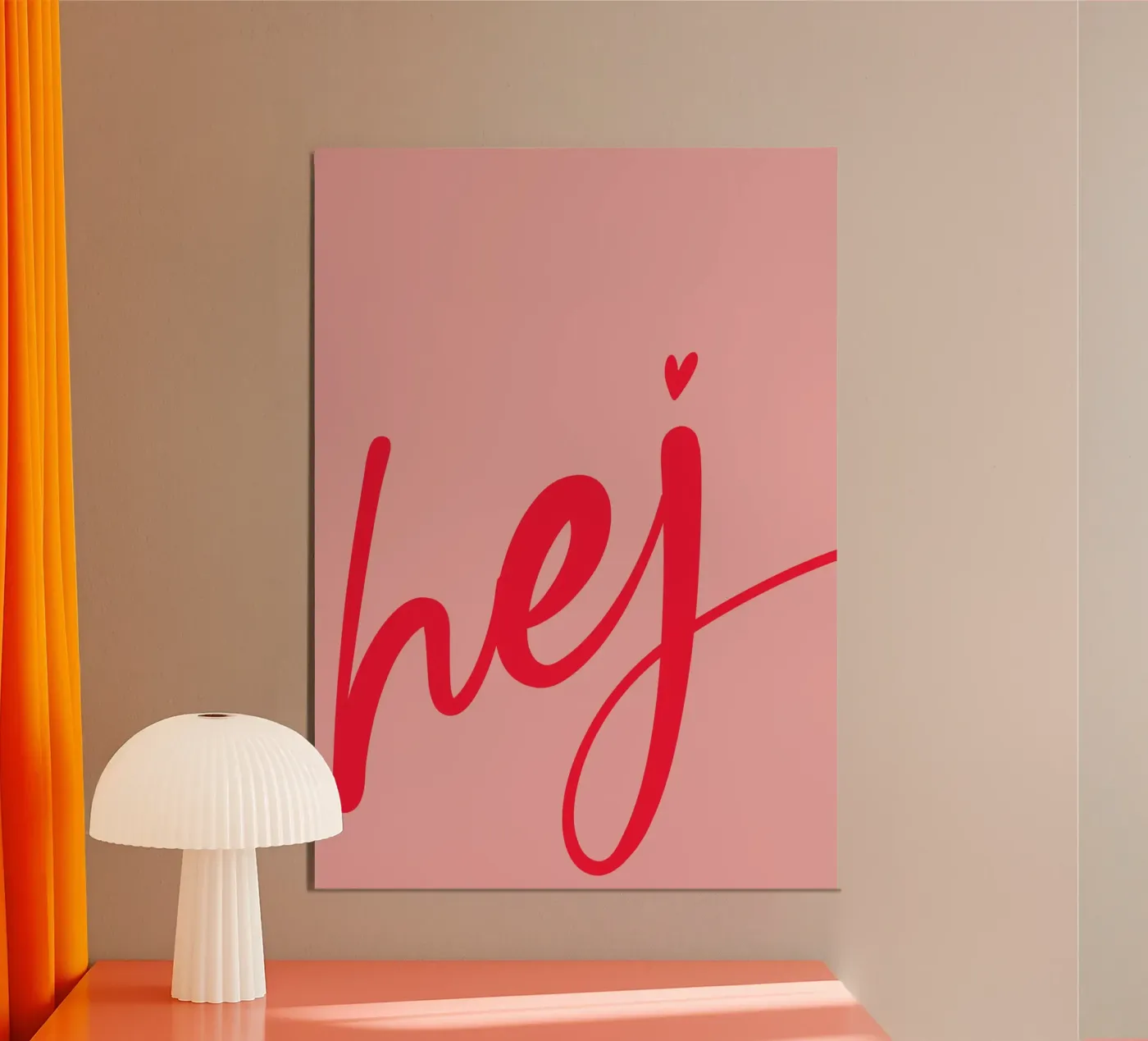 Con amore poster da Attaboy Dsgn