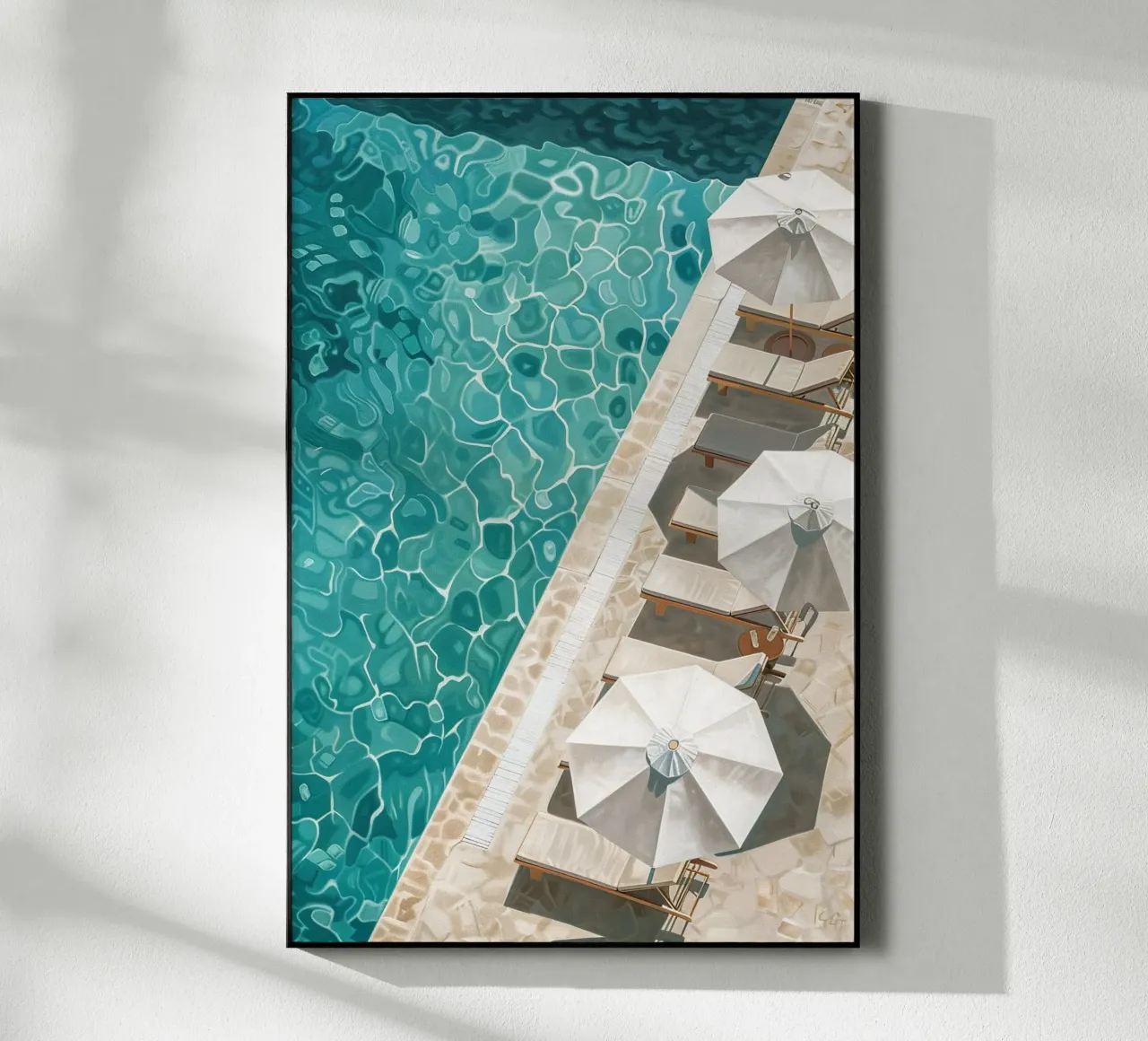 Aqua Tranquility plexiglass da Mosaic Dialogue