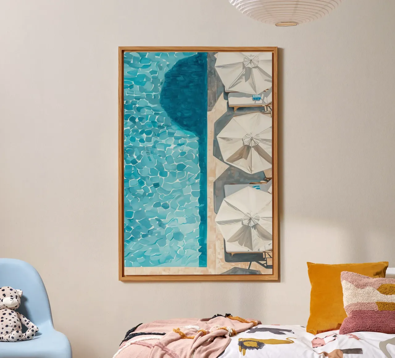 Whispers of the Poolside alluminio dibond da Mosaic Dialogue