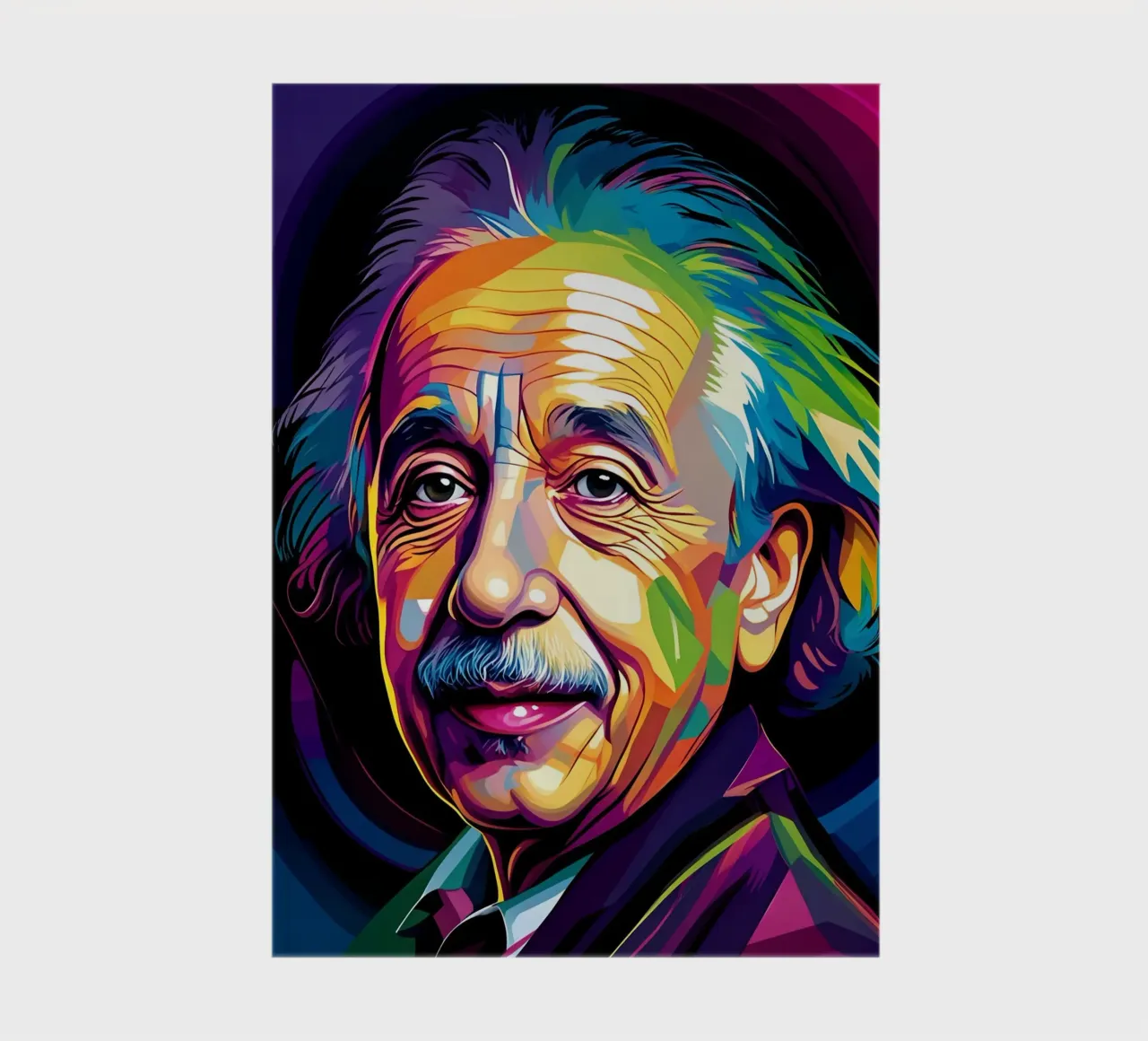Albert Einstein art notebook by BONANZA