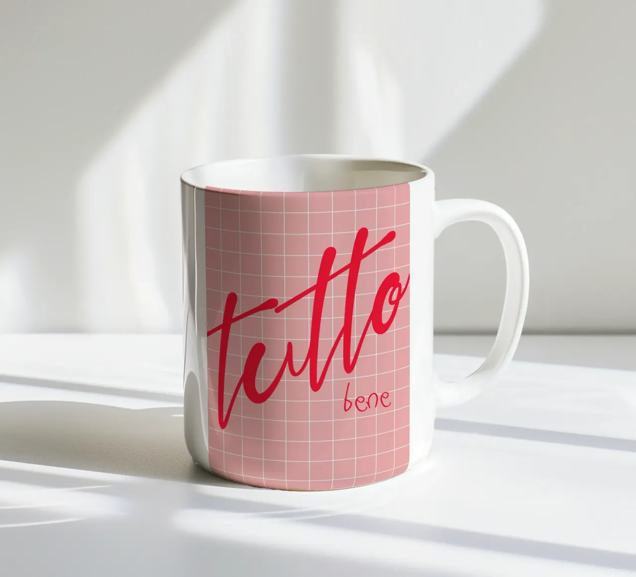 Tutto Bene tazza in ceramica da Attaboy Dsgn