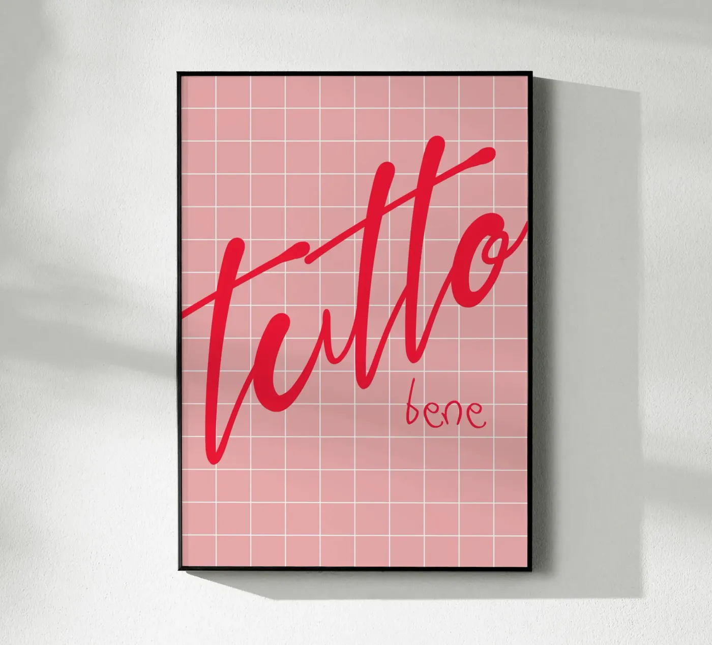 Tutto Bene plexiglass da Attaboy Dsgn